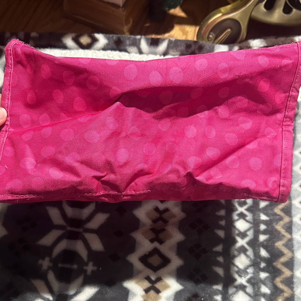 Thirty-One Pink Polka Dot Tote - Picture 6 of 9